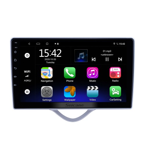 Pour JAC Tongyue RS 2008-2012 Radio Android 13.0 HD Écran tactile 9 pouces Système de navigation GPS avec prise en charge WIFI Bluetooth Carplay DVR