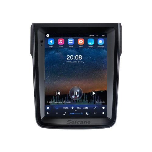 9,7 pouces Android 10.0 pour 2018 Changan COS1 Radio Système de navigation GPS avec écran tactile HD Prise en charge Bluetooth Carplay TPMS