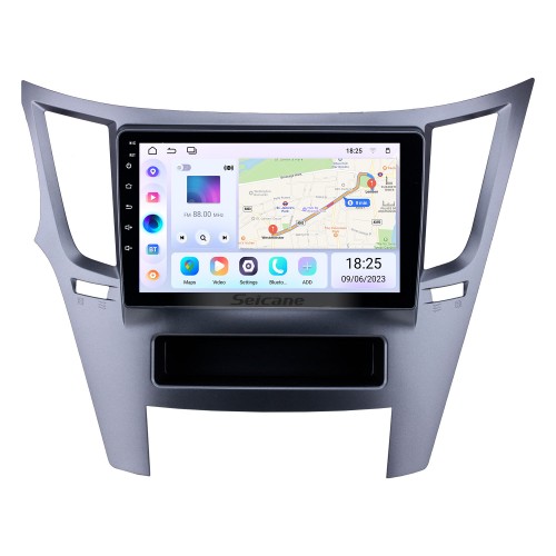 Écran tactile de 9 pouces Android 13.0 2010-2016 Radio de navigation GPS Subaru Outback Legacy avec prise en charge USB WIFI Bluetooth TPMS DVR SWC Carplay TV numérique