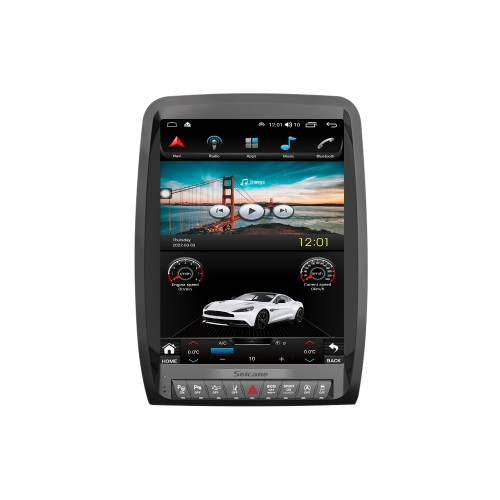 Carplay 13 pouces Android 10.0 HD écran tactile Android Auto Radio de navigation GPS pour Dodge Durango 2011 2012 2013-2020 avec Bluetooth