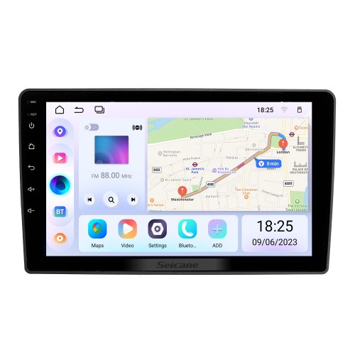 9 pouces Android 13.0 Pour OPEL ASTRA ZAFIRA NOIR 2007 HD Écran tactile Radio Système de navigation GPS Prise en charge Bluetooth Carplay OBD2 DVR 3G WiFi Commande au volant