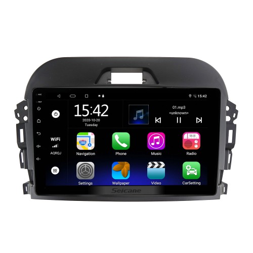 Android 13.0 HD écran tactile 9 pouces pour JMC YUSHENG S350 2013-2015 Radio Système de navigation GPS avec prise en charge Bluetooth Caméra arrière Carplay