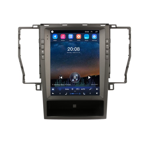 Carplay OEM 10,4 pouces Android 10.0 pour 2014 2015 2016 2017 Jeep Grand Cherokee SRT Radio Système de navigation GPS automatique Android avec écran tactile HD Prise en charge Bluetooth OBD2 DVR