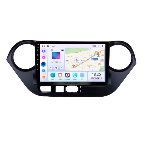 9 pouces Android 13.0 HD écran tactile 2013-2016 HYUNDAI I10 Grand i10 RHD Radio de navigation GPS avec prise en charge USB Bluetooth Caméra de recul OBD2