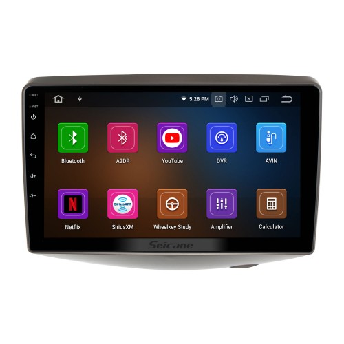 Android 13.0 pour 1999-2005 TOYOTA VITZ YARIS ECHO Radio Système de navigation GPS 9 pouces avec Bluetooth HD Touchscreen Carplay support SWC