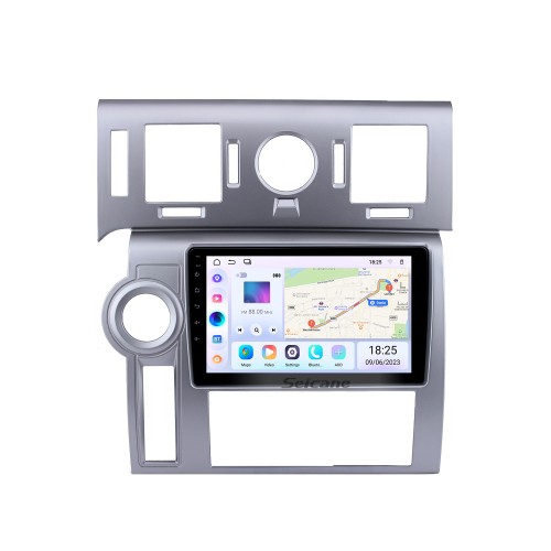 Android 13.0 HD Écran tactile 9 pouces pour 2008 Hummer H2 LHD Radio Système de navigation GPS avec prise en charge Bluetooth Carplay