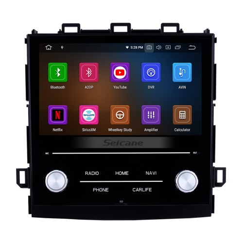 8 pouces Android 13.0 HD écran tactile autoradio autoradio unité principale pour 2018 Subaru XV Bluetooth lecteur DVD DVR caméra de recul TV vidéo WIFI commande au volant USB lien miroir OBD2