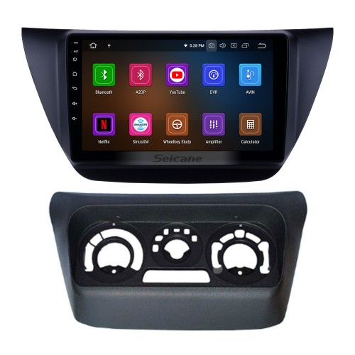 Écran tactile HD 9 pouces Android 13.0 Radio de navigation GPS pour MITSUBISHI LANCER IX 2006-2010 avec WIFI Carplay Bluetooth USB prise en charge RDS OBD2 DVR 4G