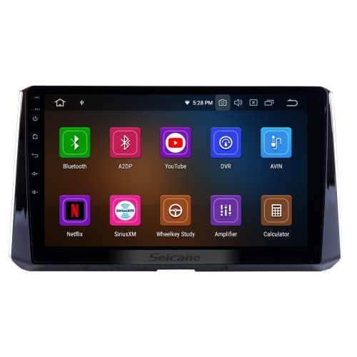 10,1 pouces Android 13.0 2019 Toyota Corolla Système de navigation GPS Support Radio IPS Plein écran 3G WiFi Bluetooth OBD2 Commande au volant