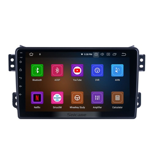 Android 13.0 Pour 2008-2014 OPEL Agila 2008-2012 SUZUKI Splash Ritz Radio Système de navigation GPS 9 pouces avec écran tactile Bluetooth HD Prise en charge de Carplay SWC