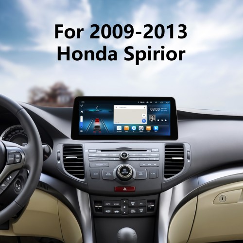 12,3 pouces Android 12.0 pour 2009 2010 2011 2012 2013 Système de navigation GPS radio HONDA SPIRIOR avec écran tactile HD Prise en charge Bluetooth Carplay OBD2