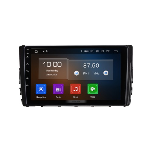 Écran tactile HD 9 pouces Android 13.0 pour 2021 VOLKSWAGEN VILORAN/SAGITAR/TAYRON/T-ROC Système de navigation GPS Radio HAUT DE GAMME Prise en charge Bluetooth Carplay Caméra de recul