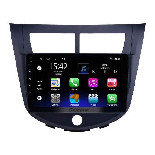 Pour 2014 JAC Heyue A30 Radio Android 13.0 HD Écran tactile 9 pouces Système de navigation GPS avec prise en charge WIFI Bluetooth Carplay DVR