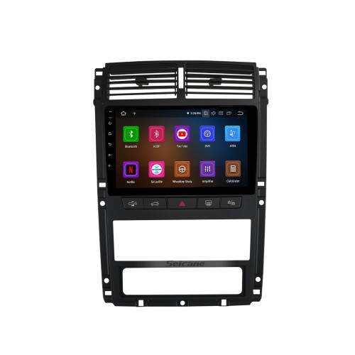 OEM Android 13.0 pour 2006-2007 PEUGEOT 405 Radio avec Bluetooth 9 pouces HD Système de navigation GPS à écran tactile Carplay support DSP