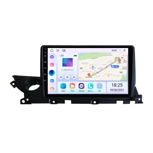 9 pouces Android 14.0 pour 2014 2015 2016 Mazda 3 Axela Système de navigation GPS stéréo avec prise en charge de l'écran tactile Bluetooth Caméra de recul