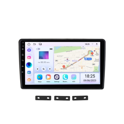 Écran tactile HD de 9 pouces pour 2022 2023 2024 WULING MINI unité principale Radio de navigation GPS Bluetooth avec prise en charge AUX OBD2 SWC Carplay