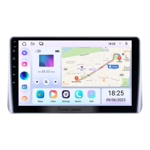10,1 pouces Android 14.0 pour 2001 2002 2003-2006 Nissan Sentra Radio Système de navigation GPS avec écran tactile HD Prise en charge Bluetooth Carplay