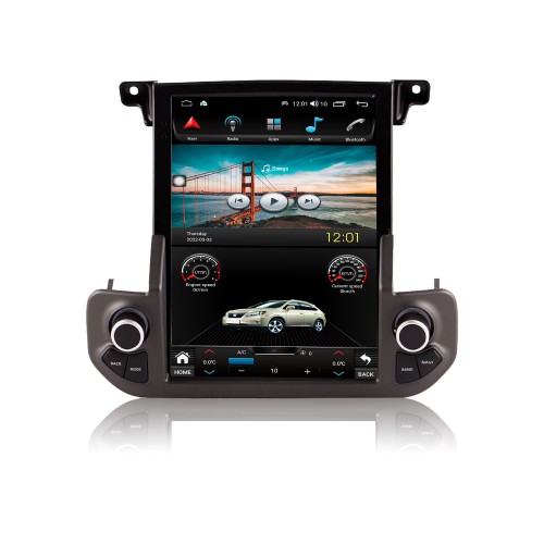 OEM 9,7 pouces Android 10.0 Radio pour 2009-2016 Land Rover Discoverer 4 LR4 Bluetooth WIFI HD Navigation GPS à écran tactile avec prise en charge Bluetooth Carplay Caméra AHD