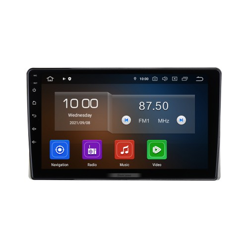 Écran tactile HD 10,1 pouces Android 13.0 pour 2015 TOYOTA ALPHARD Radio Système de navigation GPS Prise en charge Bluetooth Carplay Caméra de recul