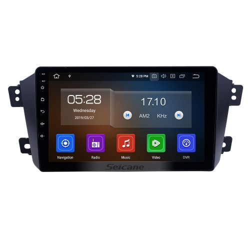 Android 13.0 Pour 2012 2013 2014 Geely GX7 Radio 9 pouces Système de navigation GPS Bluetooth HD Écran tactile USB Prise en charge de Carplay DVR SWC