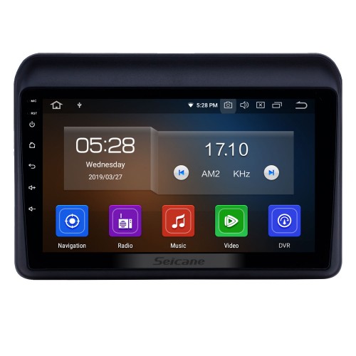 9 pouces Android 9.0 Radio pour 2018-2019 Suzuki ERTIGA Bluetooth AUX HD Écran tactile GPS Navigation Carplay USB support Commande au volant TPMS