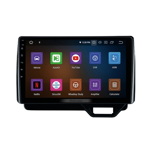 10,1 pouces Android 13.0 pour 2017 HONDA N-BOX RHD Radio de navigation GPS avec prise en charge de l&amp;amp;#39;écran tactile Bluetooth HD TPMS DVR Caméra Carplay DAB +