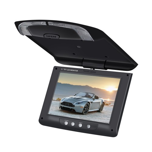 Toit Mont voiture lecteur DVD 9 pouce avec FM USB SD Jeuxs