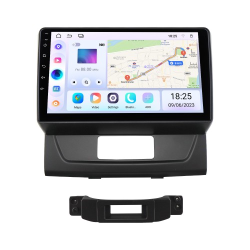 Pour 2022 SUZUKI ALTO K10 Radio Android 13.0 Écran tactile HD Système de navigation GPS 9 pouces avec prise en charge Bluetooth Carplay DVR