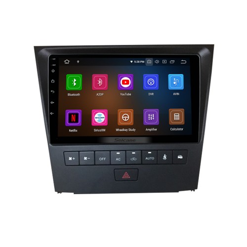 9 pouces Android 13.0 pour 2004-2011 Lexus GS GS300 350 400 430 460 Système de navigation GPS stéréo avec prise en charge Bluetooth Carplay Caméra