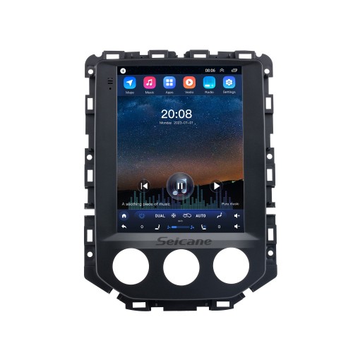 2020 SGMW BaoJun 530 9,7 pouces Android 10.0 Radio de navigation GPS avec écran tactile HD Prise en charge Bluetooth WIFI AUX Carplay Caméra de recul
