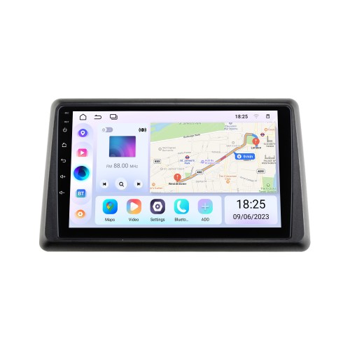 OEM 9 pouces Android 13.0 pour 2021 RENAULT EXPRESS Radio Bluetooth HD Écran tactile Système de navigation GPS compatible Carplay DAB+