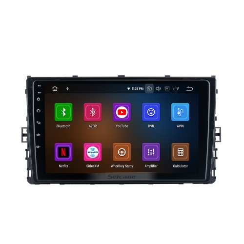 OEM Android 13.0 pour 2020 Volkswagen POLO Radio avec Bluetooth 9 pouces HD Système de navigation GPS à écran tactile Prise en charge de Carplay DSP