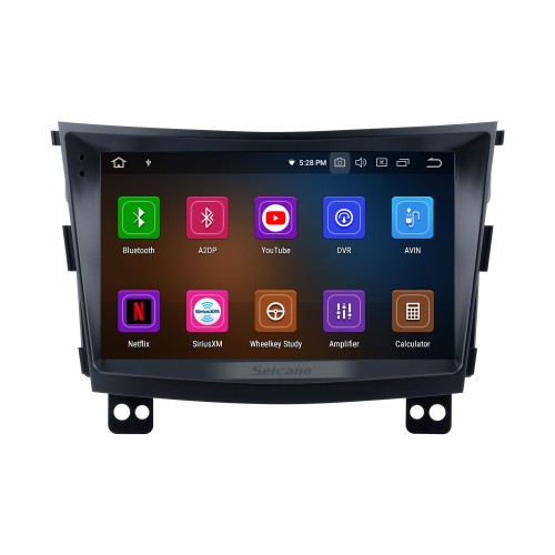 Android 13.0 HD écran tactile 9 pouces 2015 SSANG YONG Tivolan Radio système de navigation GPS avec support Bluetooth Carplay