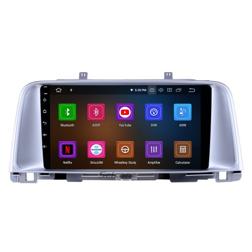 Android 13.0 9 pouces Radio de navigation GPS pour 2015 2016 2017 Kia K5 avec écran tactile HD Carplay Bluetooth WIFI Prise en charge USB AUX Mirror Link OBD2 SWC
