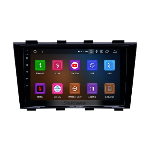 Android 13.0 Radio de navigation GPS 9 pouces pour 2009-2015 Geely Emgrand EC8 avec écran tactile HD Prise en charge Carplay Bluetooth TV numérique