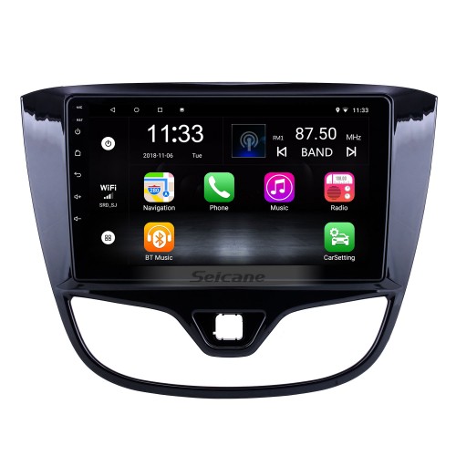 9 pouces Android 13.0 pour 2017 Opel Karl / Vinfast Radio Système de navigation GPS avec écran tactile HD USB Bluetooth support DAB + Carplay