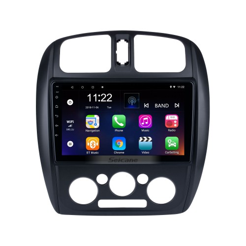 Android 13.0 HD écran tactile 9 pouces pour 2002-2008 Mazda 323/FAW Harma Preema/Ford Laser conduite à gauche autoradio système de navigation GPS avec prise en charge Bluetooth Carplay climatiseur manuel arrière