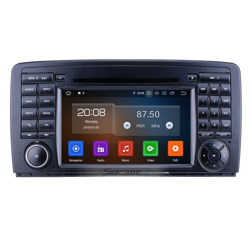7 pouces Android 11.0 pour 2006-2011 2012 2013 Mercedes Benz Classe R W251 R280 R300 R320 R350 R500 R63 Radio avec écran tactile HD Navigation GPS Carplay Bluetooth support 1080P