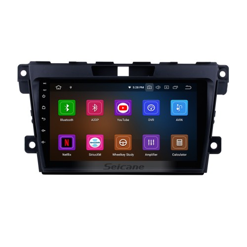 OEM 9 pouces Android 12.0 Radio pour 2007-2014 MAZDA CX-7 avec navigation GPS Bluetooth USB WIFI Prise en charge de Carplay 1080P OBD2 Commande au volant Lecteur DVD de recul