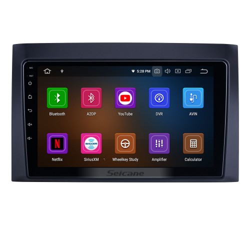 Écran tactile HD 9 pouces pour 2008 2009 2010 2011 Isuzu D-Max Radio Android 13.0 Système de navigation GPS Bluetooth WIFI Carplay support DSP