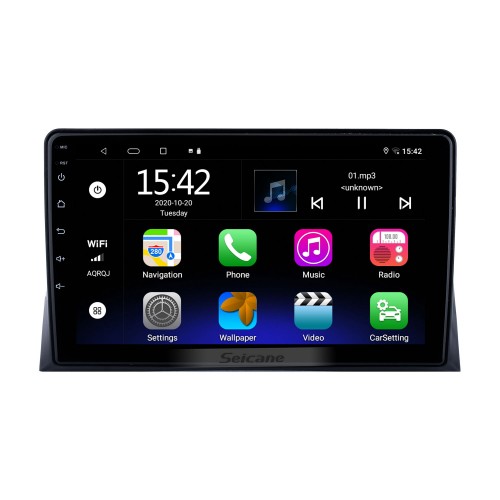 9 pouces HD écran tactile Android 13.0 pour 2008-2015 VW Volkswagen Multivan autoradio avec système de navigation GPS Bluetooth Carplay