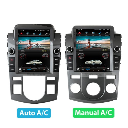 9,7 pouces Android 11.0 pour 2009-2016 KIA Forte Radio Système de navigation GPS avec écran tactile Bluetooth HD Prise en charge AUX Carplay Caméra numérique TV AHD