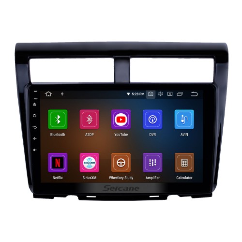 10,1 pouces Android 12.0 Radio de navigation GPS pour 2012 Proton Myvi Bluetooth Wifi HD Écran tactile Prise en charge de Carplay DAB + Commande au volant DVR