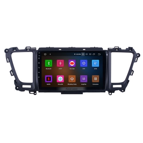 9 pouces pour 2014 2015 2016-2019 Kia Carnival/Sedona Radio Android 13.0 Système de navigation GPS Bluetooth HD Écran tactile Prise en charge de Carplay OBD2