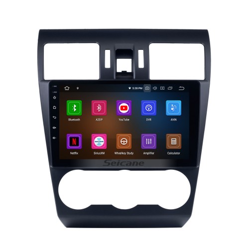 Android 12.0 9 pouces 2014 2015 2016 Subaru Forester HD Radio de navigation GPS à écran tactile avec Bluetooth USB Music Carplay WIFI support Mirror Link OBD2 DVR DAB +