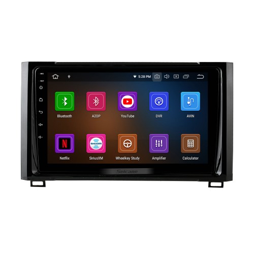 Radio OEM 10,1 pouces Android 13.0 pour 2006-2015 TOYOTA LAND CRUISER Bluetooth HD Écran tactile Prise en charge de la navigation GPS Carplay Caméra arrière TPMS