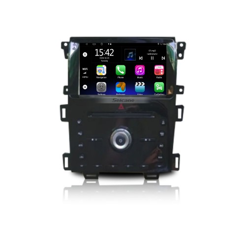OEM Android 13.0 pour 2015 FORD EDGE Radio de navigation GPS avec prise en charge de écran tactile Bluetooth HD de 9 pouces DVR Carplay Caméra de recul