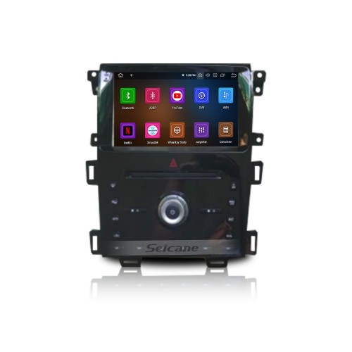 9 pouces Android 13.0 pour 2015 FORD EDGE Radio de navigation GPS avec Bluetooth HD Écran tactile Prise en charge WIFI TPMS DVR Carplay Caméra de recul DAB +