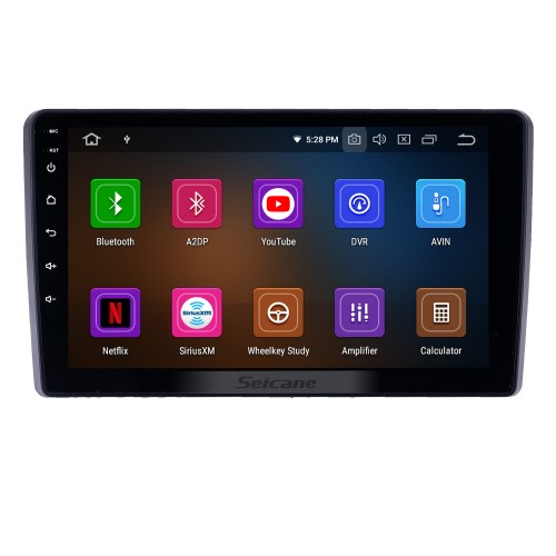 Écran tactile HD 2015 Mahindra Marazzo Android 12.0 9 pouces Radio de navigation GPS Bluetooth USB Carplay WIFI Prise en charge AUX Commande au volant