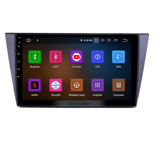 10,1 pouces 2016-2018 VW Volkswagen Bora Android 12.0 Radio de navigation GPS Bluetooth HD Écran tactile AUX USB Prise en charge de Carplay Mirror Link